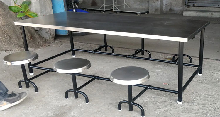 SS Canteen Dining Table Manufacturers Mysore