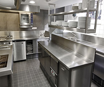 Industrial Canteen Equipment Setup in India