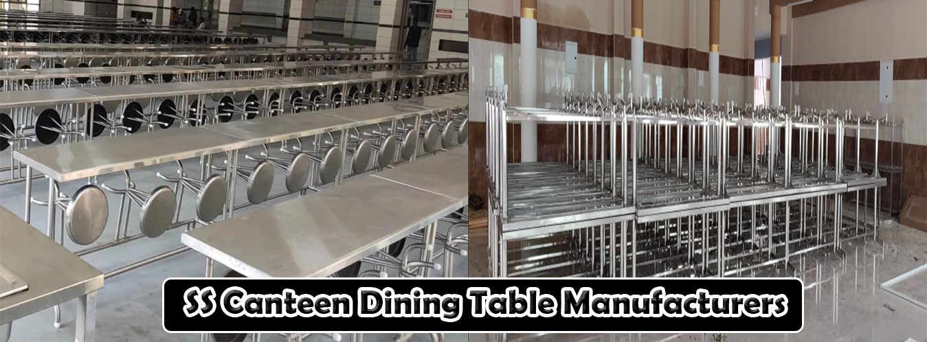 SS Canteen Dining Table Manufacturers Bareilly